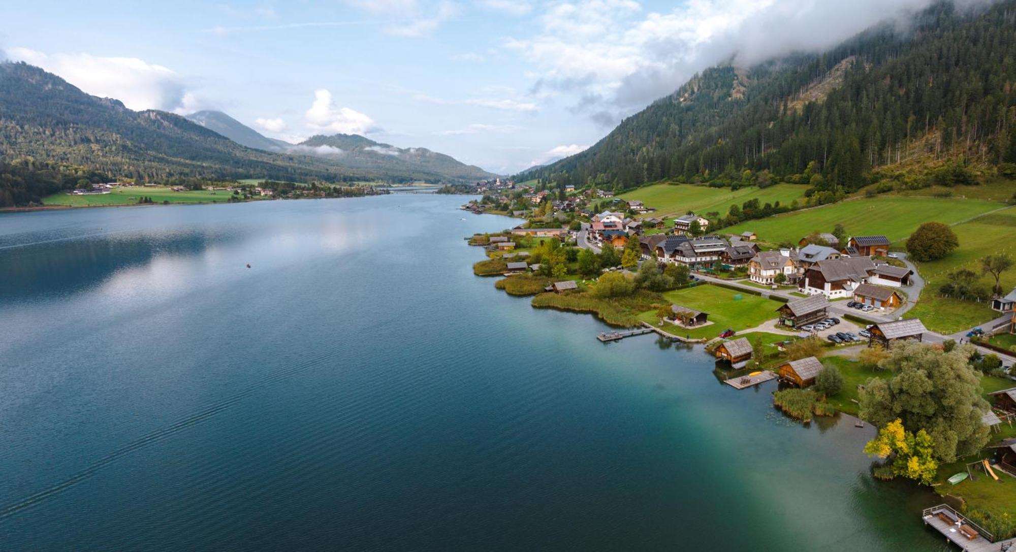 Hotel Stampferhof Weissensee Esterno foto
