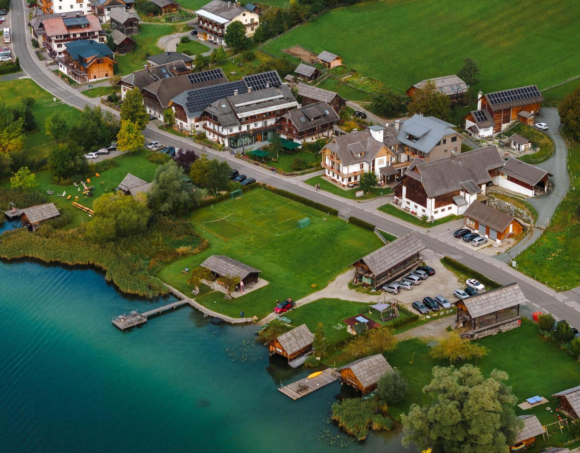 Hotel Stampferhof Weissensee Esterno foto