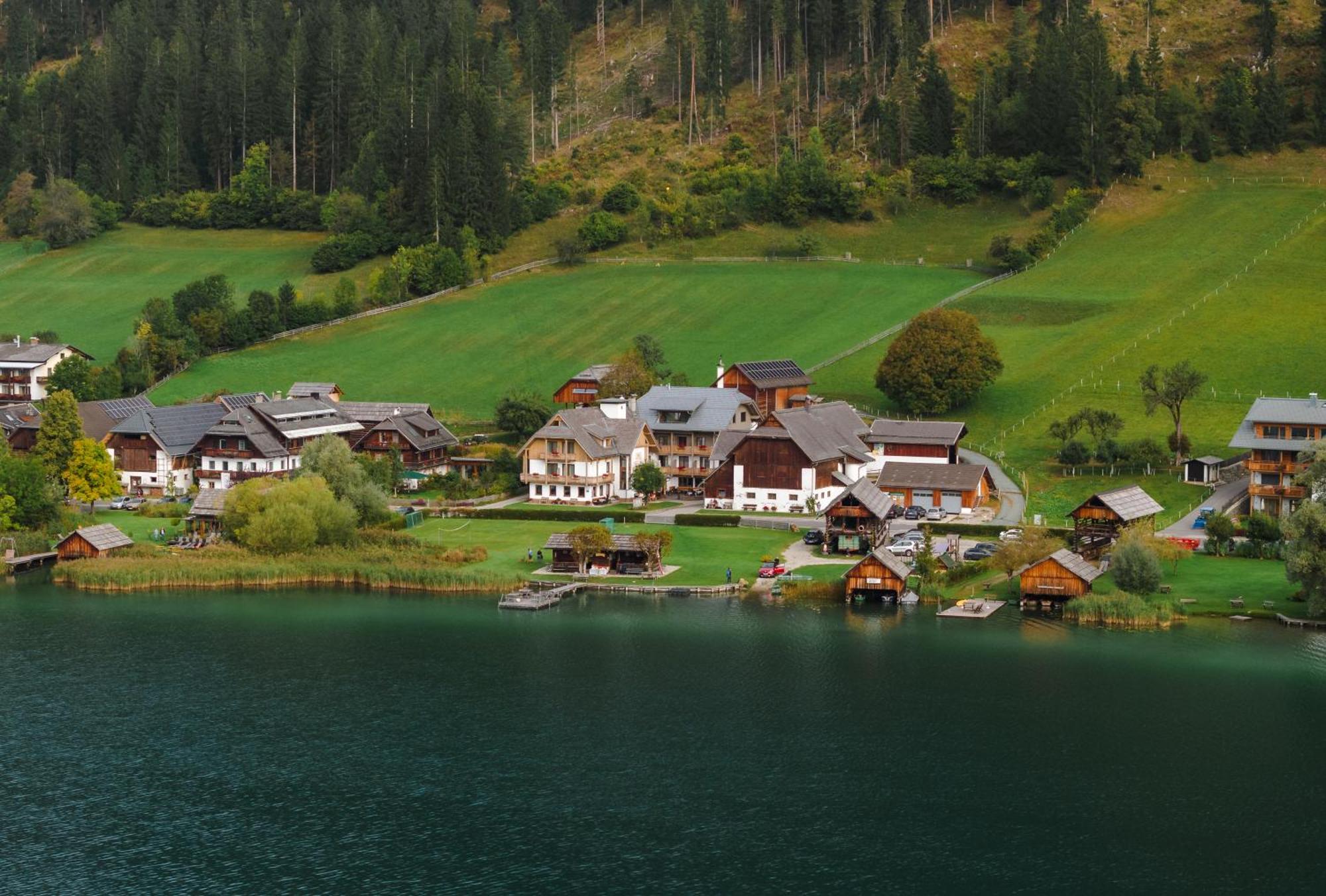Hotel Stampferhof Weissensee Esterno foto